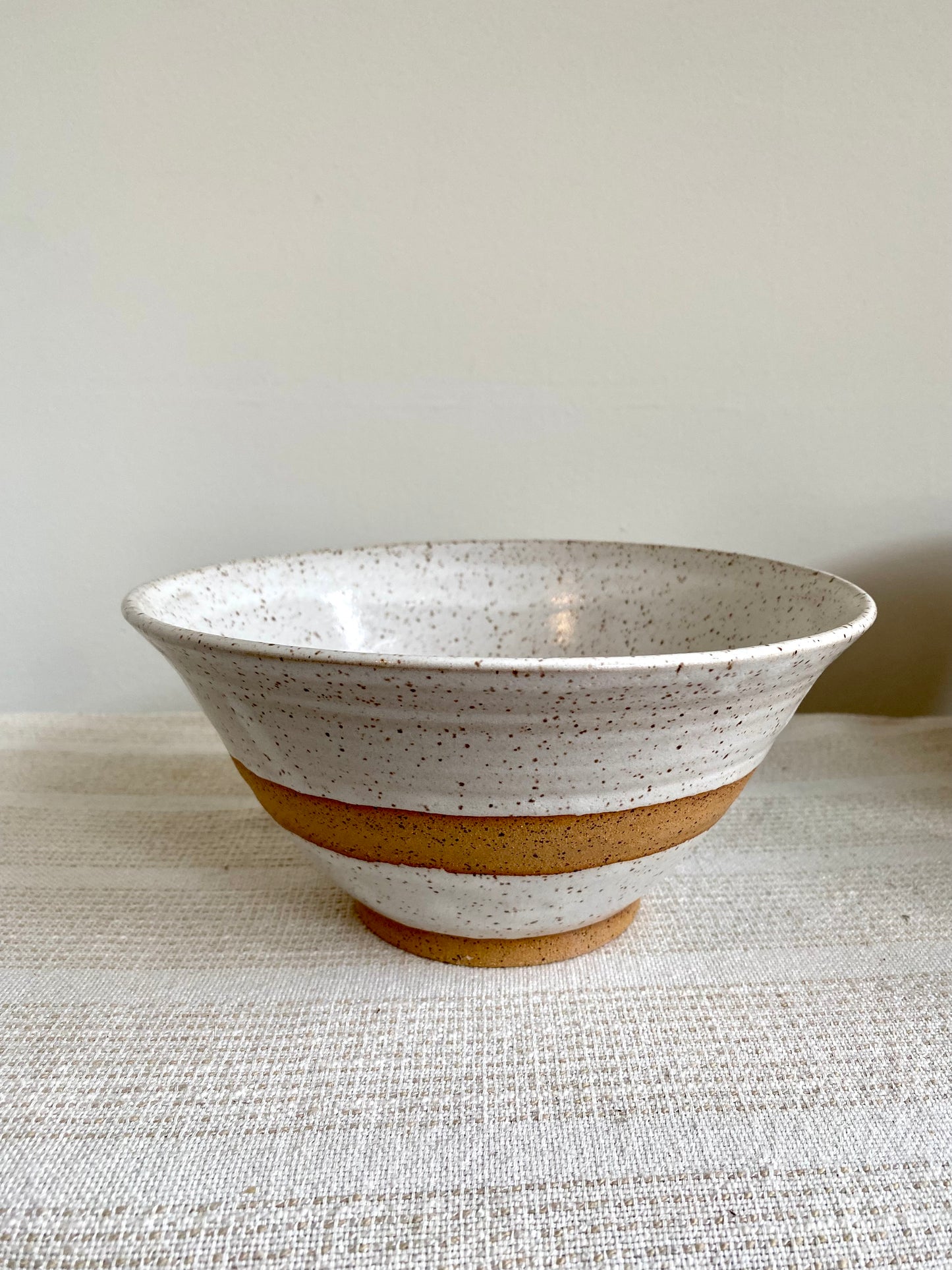 Stoneware Bowl, Medium-large