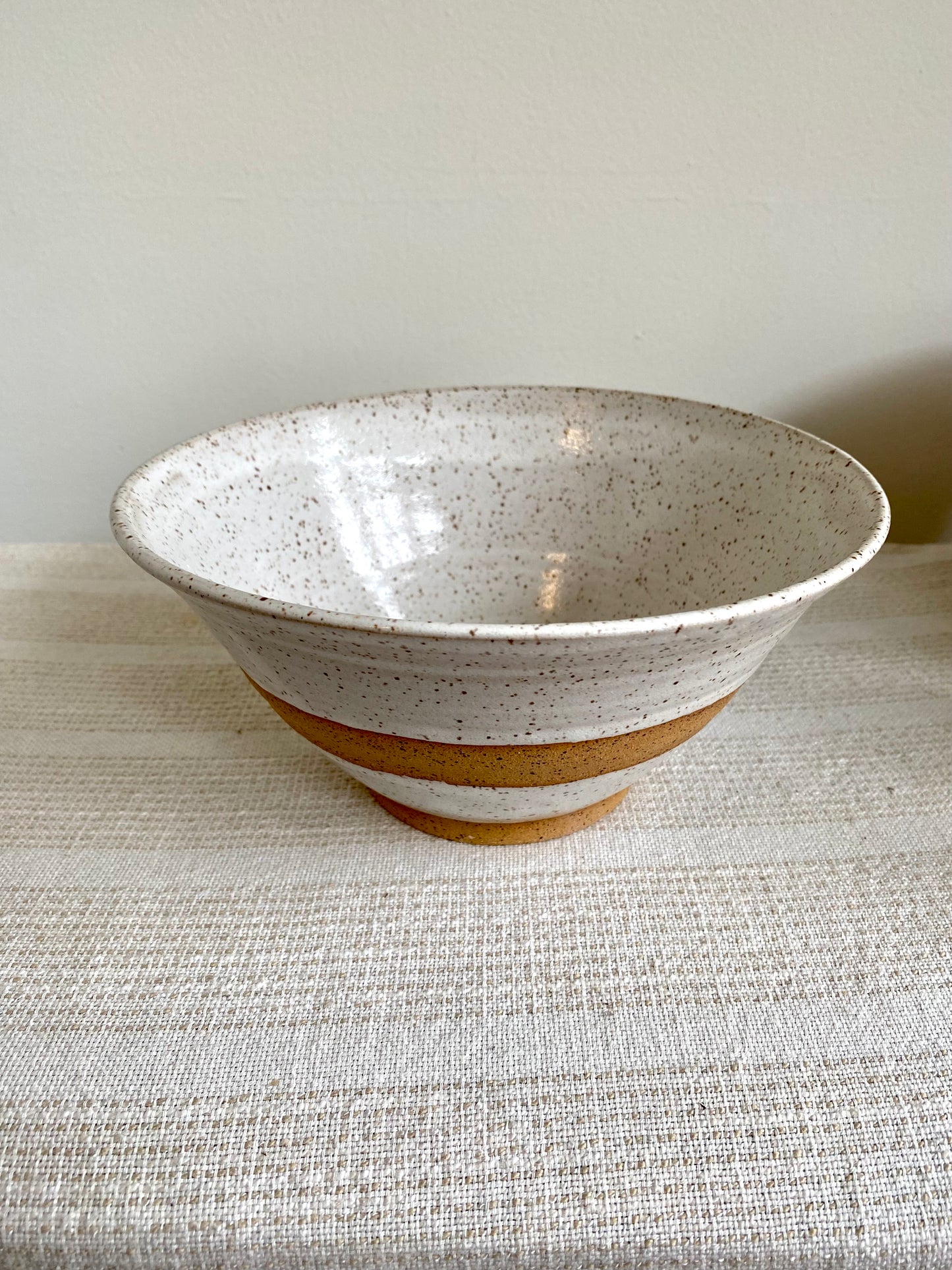 Stoneware Bowl, Medium-large