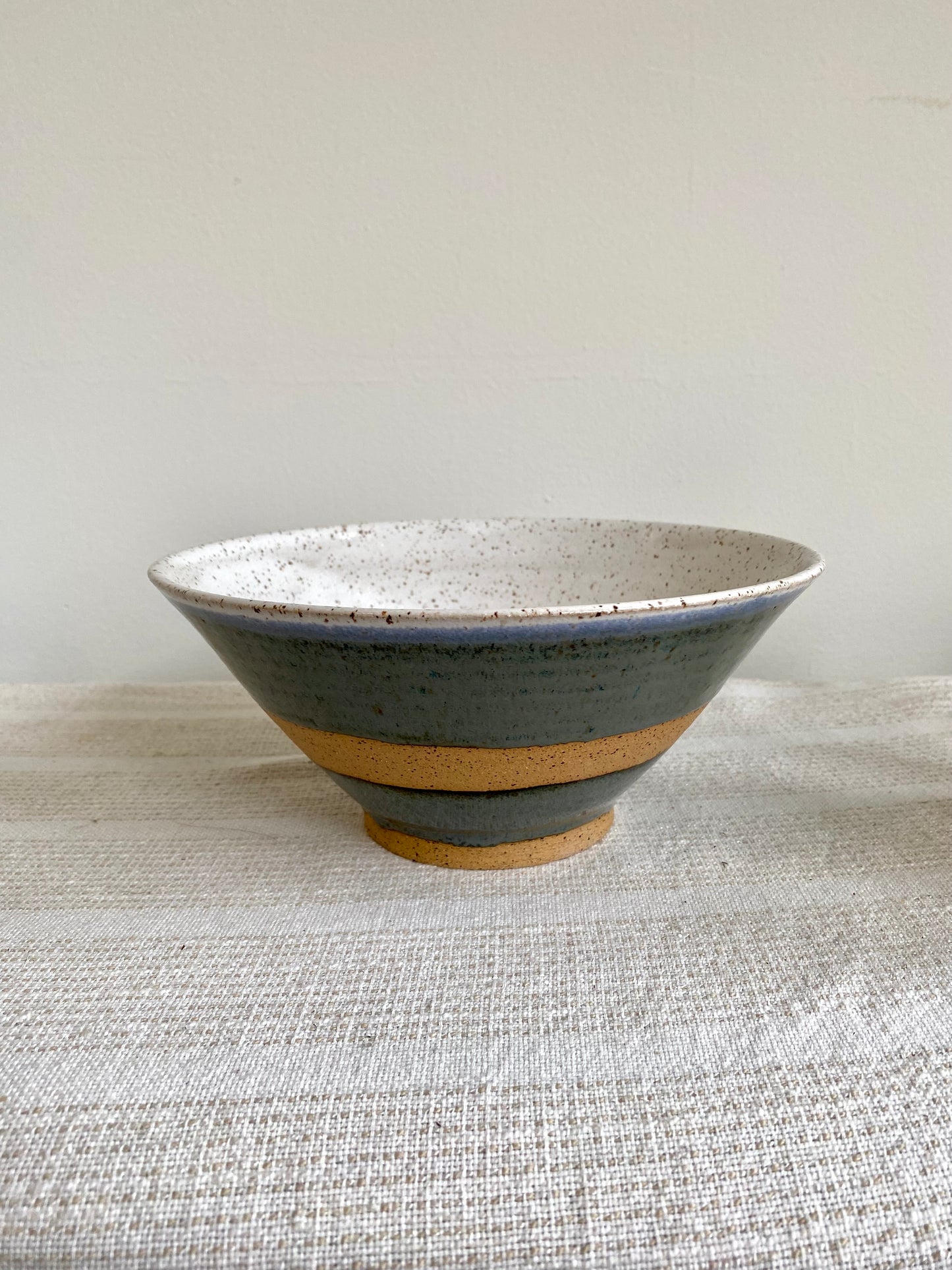 Stoneware Bowl, Medium-large