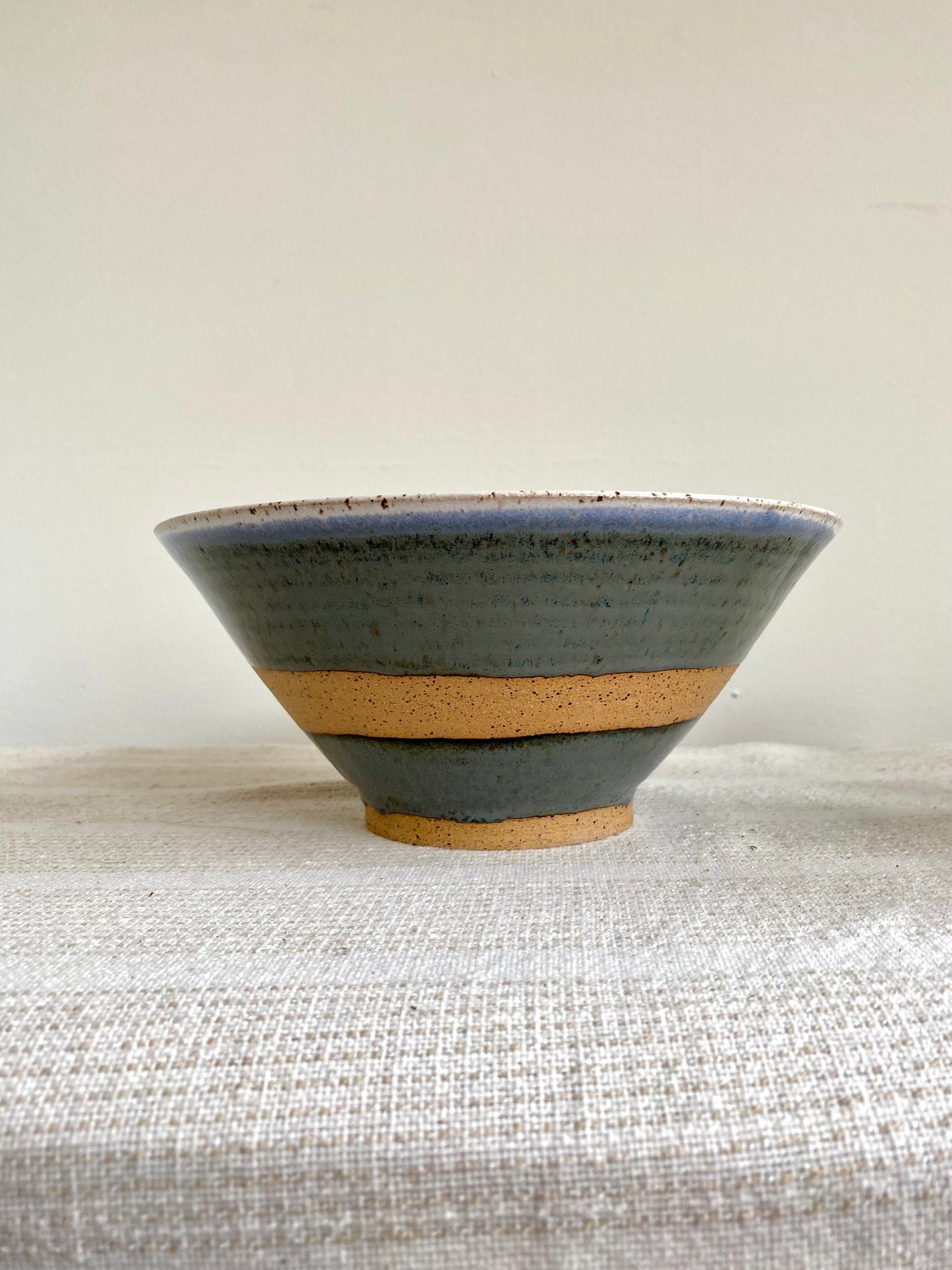 Stoneware Bowl, Medium-large