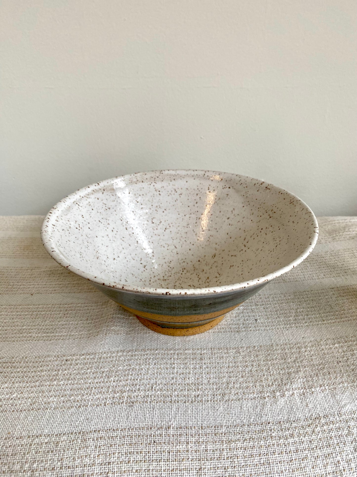 Stoneware Bowl, Medium-large